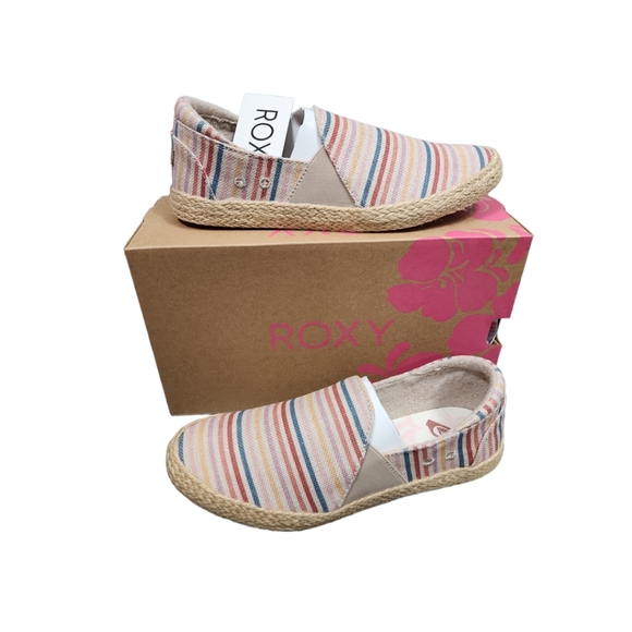 Roxy Striped Espadrille Slip On - Picture 2 of 10
